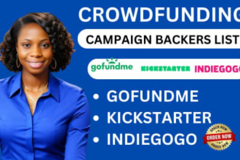 I will do crowdfunding campaign promotion, creation for indiegogo kickstarter gofundme
