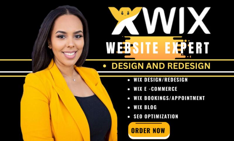 I will wix website redesign wix website design wix website design