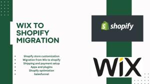 I will migrate Wix to Shopify: Website Backup, Shopify Migration, Website Migration