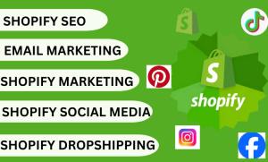 I will Shopify Marketing, Shopify Promotion, Social Media Ads, Shopify SEO