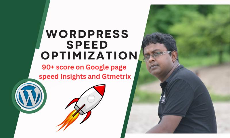 I will make WordPress site speedy and well optimized with excellent A-grade performance