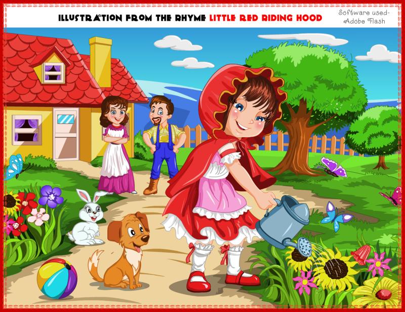 I will design children story book illustration and cover, kids book illustration
