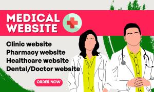 Design Unique Medical Website or Healthcare Website for Your Business
