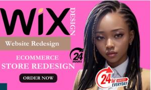 I will Wix website redesign, Wix website design