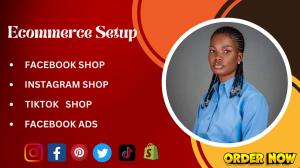 I Will Setup TikTok Shop, Facebook Shop, Instagram Shop, and TikTok Shop Setup