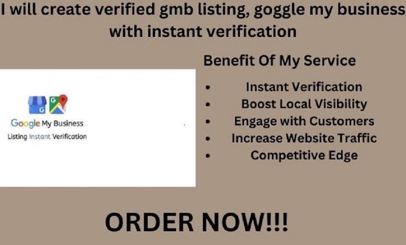 I will create verified advance gmb listing using panel tools with instant verification