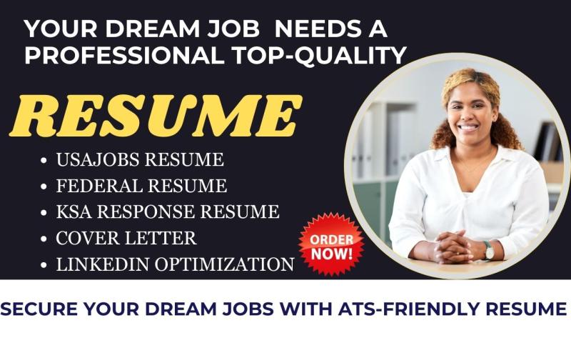 I will write federal resume for your federal job, usajobs resume