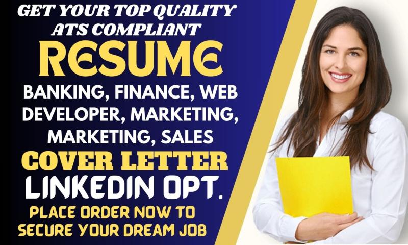 Professional Resume Writing Services in Accounting, Renewable Energy, Environmental, and Banking
