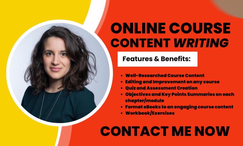 Offering Services For Online Course Content Creation, Video Production, PPT Design, Course Upload on Thinkific and Kajabi, Workbook Development