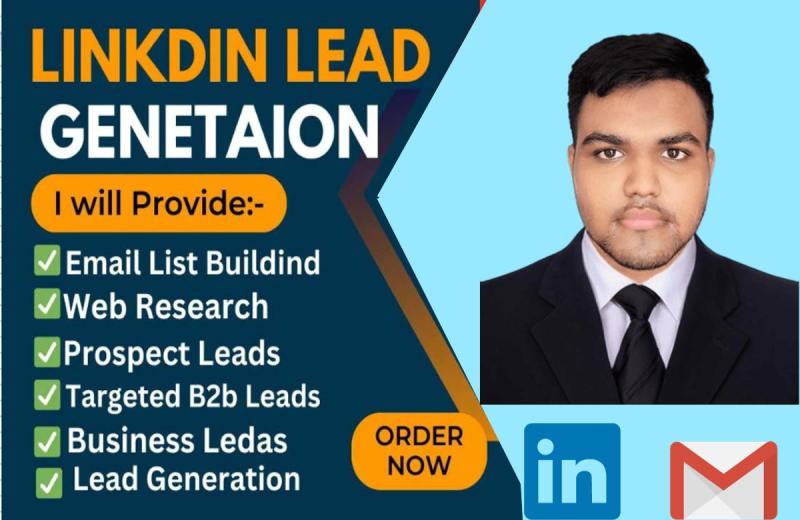 I will provide B2B lead generation and targeted prospect email list