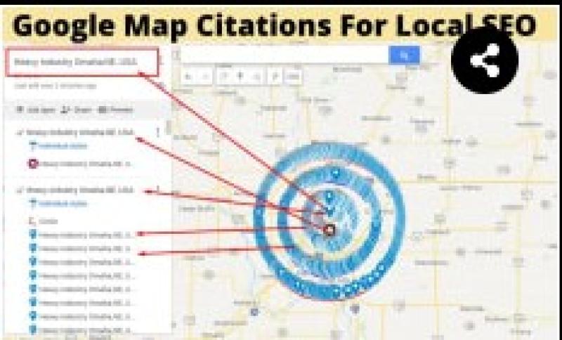 I will create google map citation local SEO for gmb ranking