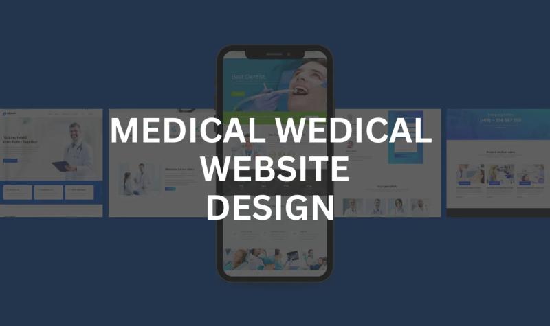 I will design medical, healthcare, dental, clinic website