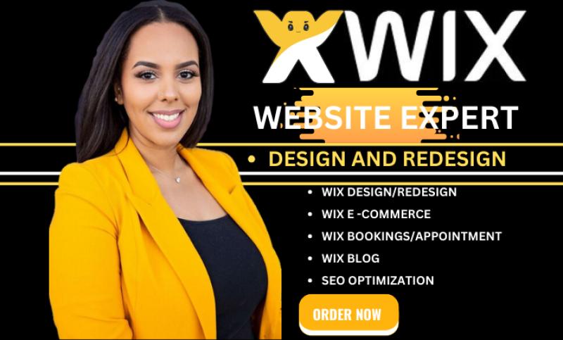 Wix Website Redesign & Design
