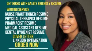 I will write a healthcare, pharmacist and nursing resume