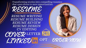 I will get you the job of your dreams through expert CV, resume, cover letter writing