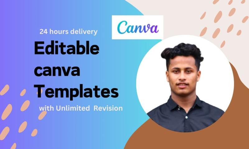 I will create your business promote design with canva