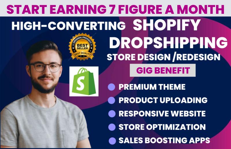 I will be your shopify store sales, shopify consultant, sales marketing consultant