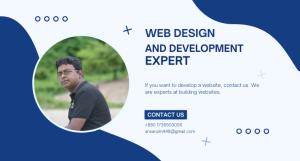 I will design and develop a static responsive website with HTML CSS bootstrap and JS