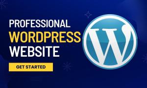 I will build responsive wordpress website design with elementor pro