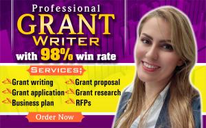 I will investor ready business plan, grant proposal, pitch deck, market research, startup