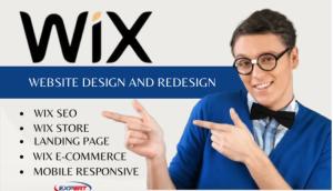 I will provide professional Wix website design and redesign services