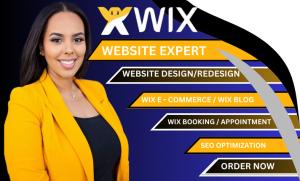 I will Wix website design and redesign