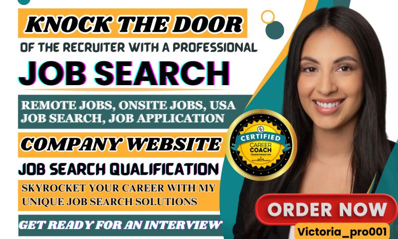 I will search and apply for remote job and onsite jobs and any job
