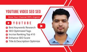 I will be a professional youtube SEO expert and channel growth manager for video top