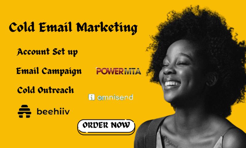 I will be your PowerMTA Omnisend Email Blast Cold Email BeeHiiv