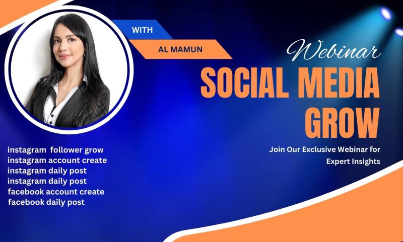 I will grow and promote your social media accounts