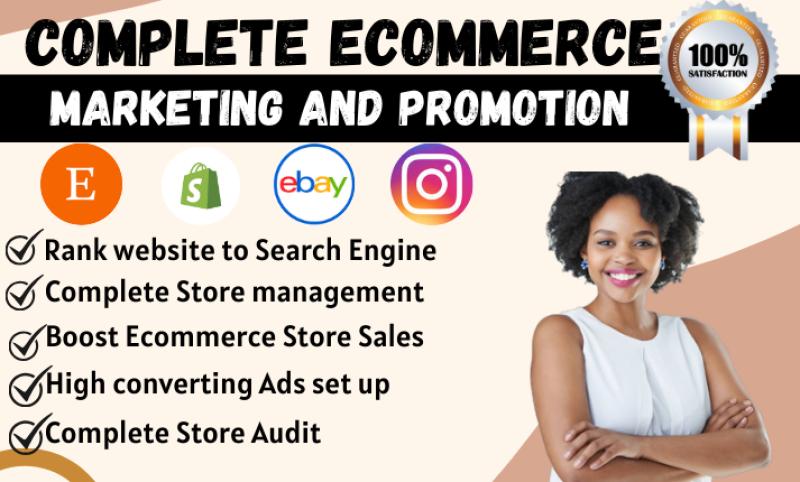Promote and Advertise Etsy, Shopify, eBay to Get Sales