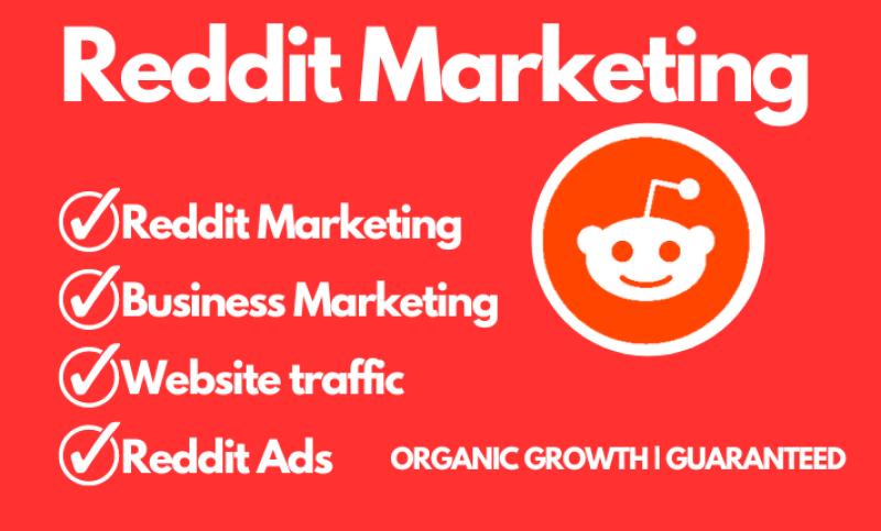 I will do viral business website, ecommerce app promotion with reddit marketing ads