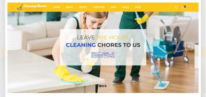 I will build a Cleaning Service Website, Cleaning Business and Office Cleaning Website