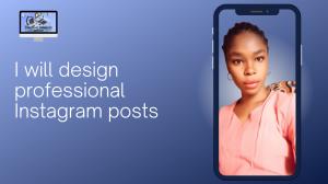 I Will Design Professional Instagram Posts