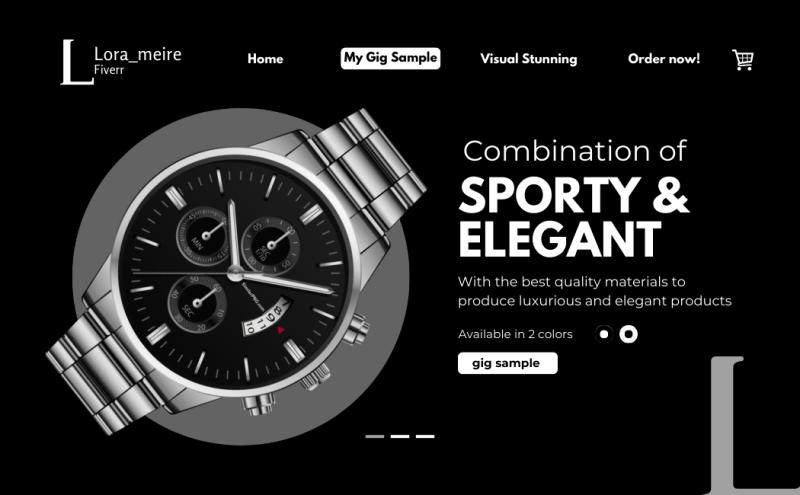 I will do one product shopify landing page design or website