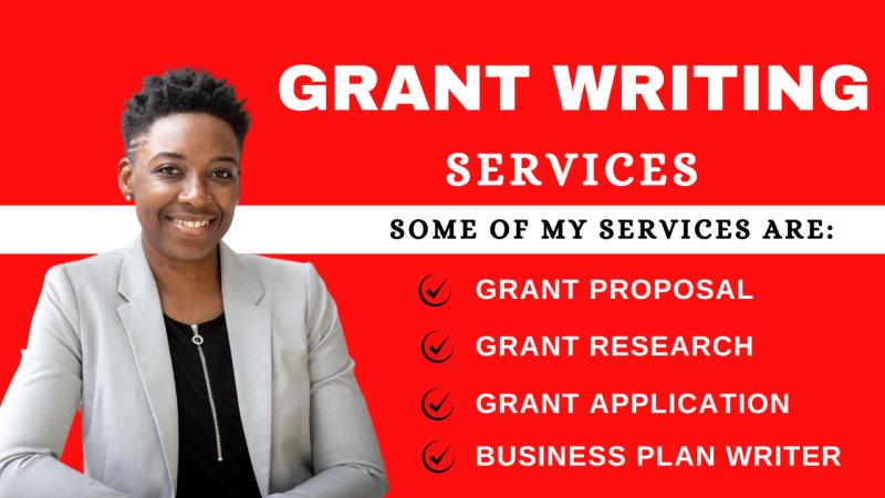 I will design grant proposal, research grants, grant writing, and grant application