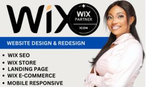 I will wix website design wix website redesign wix website design wix website redesign