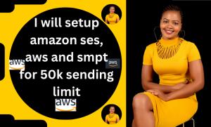 I will create amazon ses aws account and increase sending limit