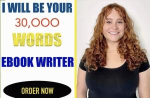 I will ghostwrite your nonfiction book, kindle ebook, paperback