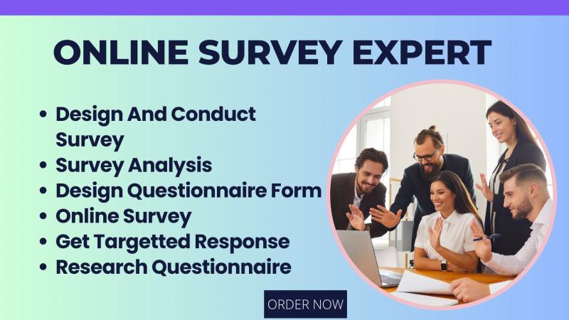 I will create customized online surveys and questionnaires with up to 1000 responses