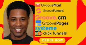 I will fix groove funnels groovemail groovepages groove crm groove website clickfunnels
