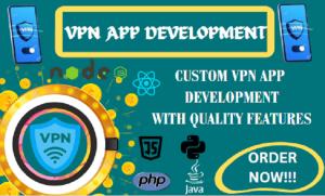 I will create VPN app for android with admin panel and admob ads or free servers