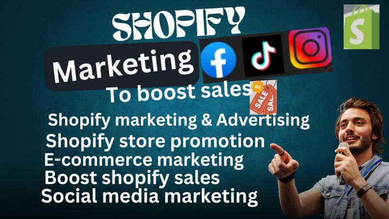 I will engage shopify website promotion,increase sales funnel,promote shopify marketing