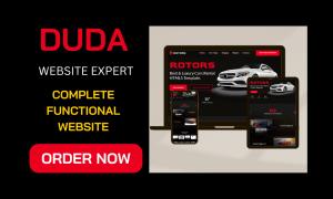 I will duda website design duda website redesign duda website design