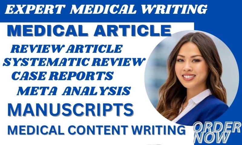 I will write SEO medical, nutrition, health and fitness blogs and articles