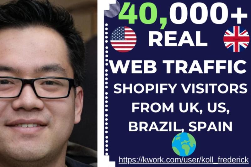 I Will Increase Shopify Sales, Website Visitors, Leads, and Traffic Conversion