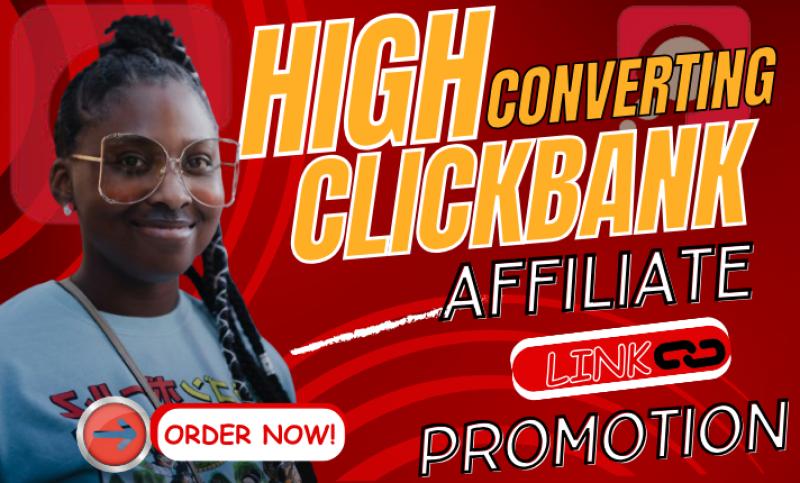 i will do clickbank affiliate link promotion affiliate marketing sales funnel