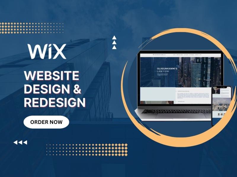 I will build Wix website design, Wix website redesign, Wix SEO, modern Wix development
