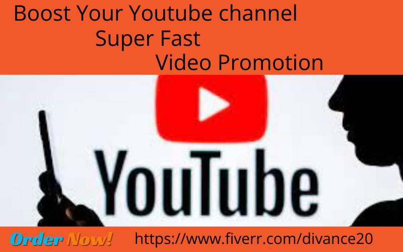 I will boost your youtube channel with viral videos and organic growth