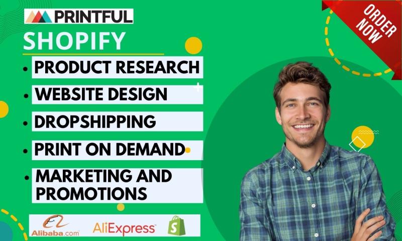 I Will Shopify Dropshipping Store, Shopify Design, Redesign Shopify, Ecommerce Website